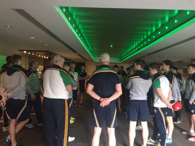 Preparing for the International Rules Series in 2017